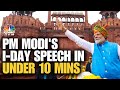 Big Highlights Of PM Modi S Independence Day 2024 Speech 78th Independence Day N18V CNBC TV18