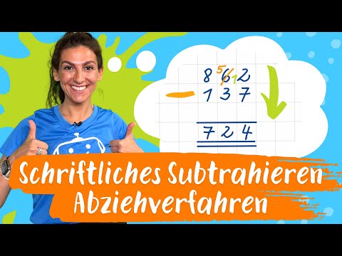 Schriftliches Subtrahieren – Abziehverfahren einfach erklärt | Mathematik | Silicon Valley Kids