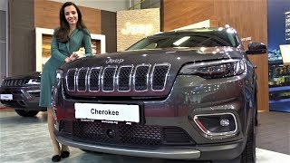 Jeep Cherokee 2020 Limited 2.2 Multijet 4ร4 - Interior, Exterior, Walkaround - Sofia Motor Show 2019 2020 Jeep Cherokee Interior video