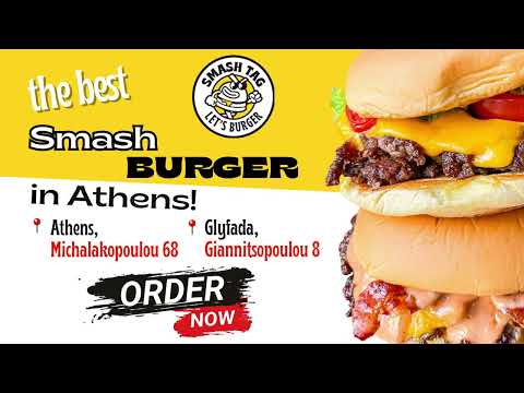SmashTag | Best Burger in Athens | Find us: Athens, Glyfada, Mykonos