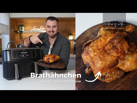 Knuspriges Brathähnchen in der Ninja AF400 Heißluftfritteuse – Perfektes Rezept!