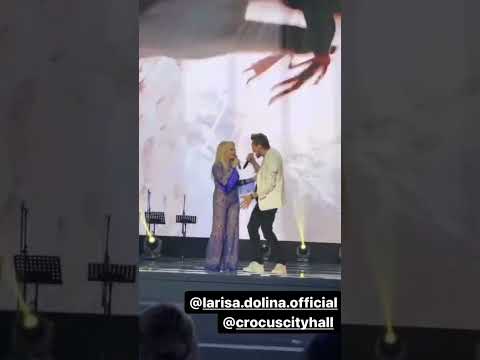Дима Билан на юбилейном концерте Ларисы Долиной «50 лет на сцене»