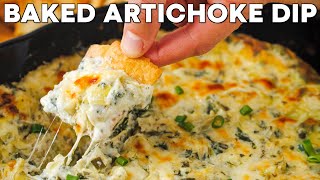 Crowd-Pleasing Baked Spinach Artichoke Dip - Quick & Delicious Holiday Recipe