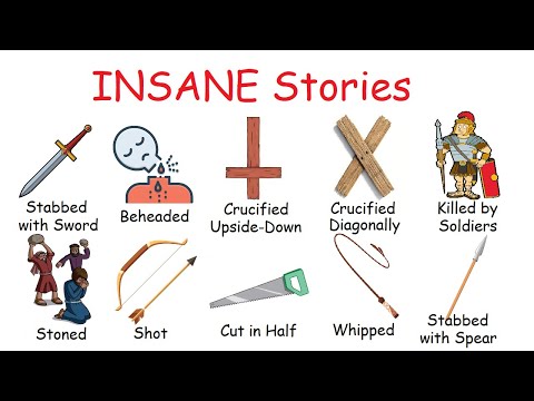 How EACH of Jesus's 12 Apostles DIED (in 7 minutes)