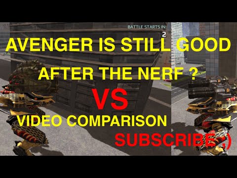 [WR] 🔥 Avenger vs Glacier comparison - Using the Ao Jun | War Robots