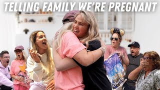 Telling Our Family & Friends We're Pregnant! (second baby surprise)
