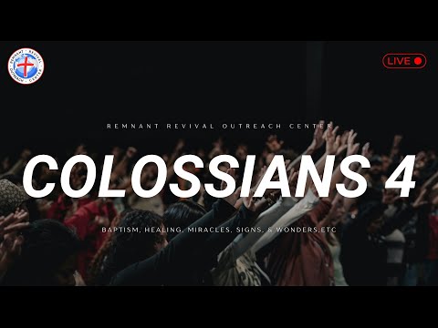 Colossians 4 | Tuesday Night Revival Service | Richard Lorenzo Jr.