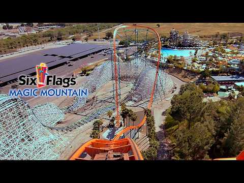 On-ride point of view of Goliath