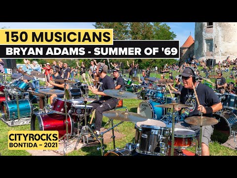 Summer of '69 (BRYAN ADAMS) -150 musicians - The biggest rock flashmob Central Europe  @CITYROCKS