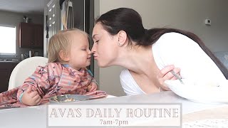 12 MONTH OLDS DAILY ROUTINE! Wakeup - Bedtime