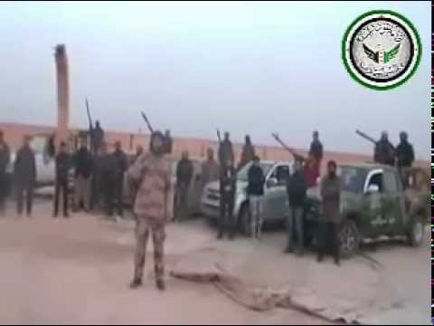 بيان تشكيل سرية الدفاع الجوي التابعة للواء أسود السنة في مدينة الميادين في ريف دير الزور