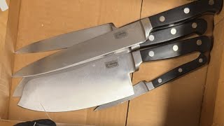 Sharpening knives for family & friends