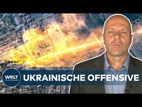 Gegenangriff: Himars-Raketenwerfer zerstören russisches Waffenlager bei Cherson | UKRAINE-KRIEG