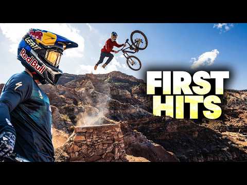 Hitting Terrifying Lines for the FIRST TIME at Red Bull Rampage 2025