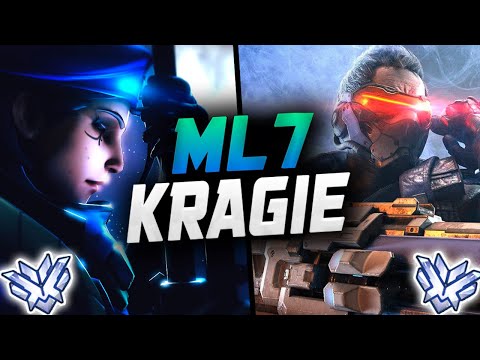 ml7 #1 Ana duo w/ Kragie Soldier 76! [ Overwatch Season 30 Top 500 ]