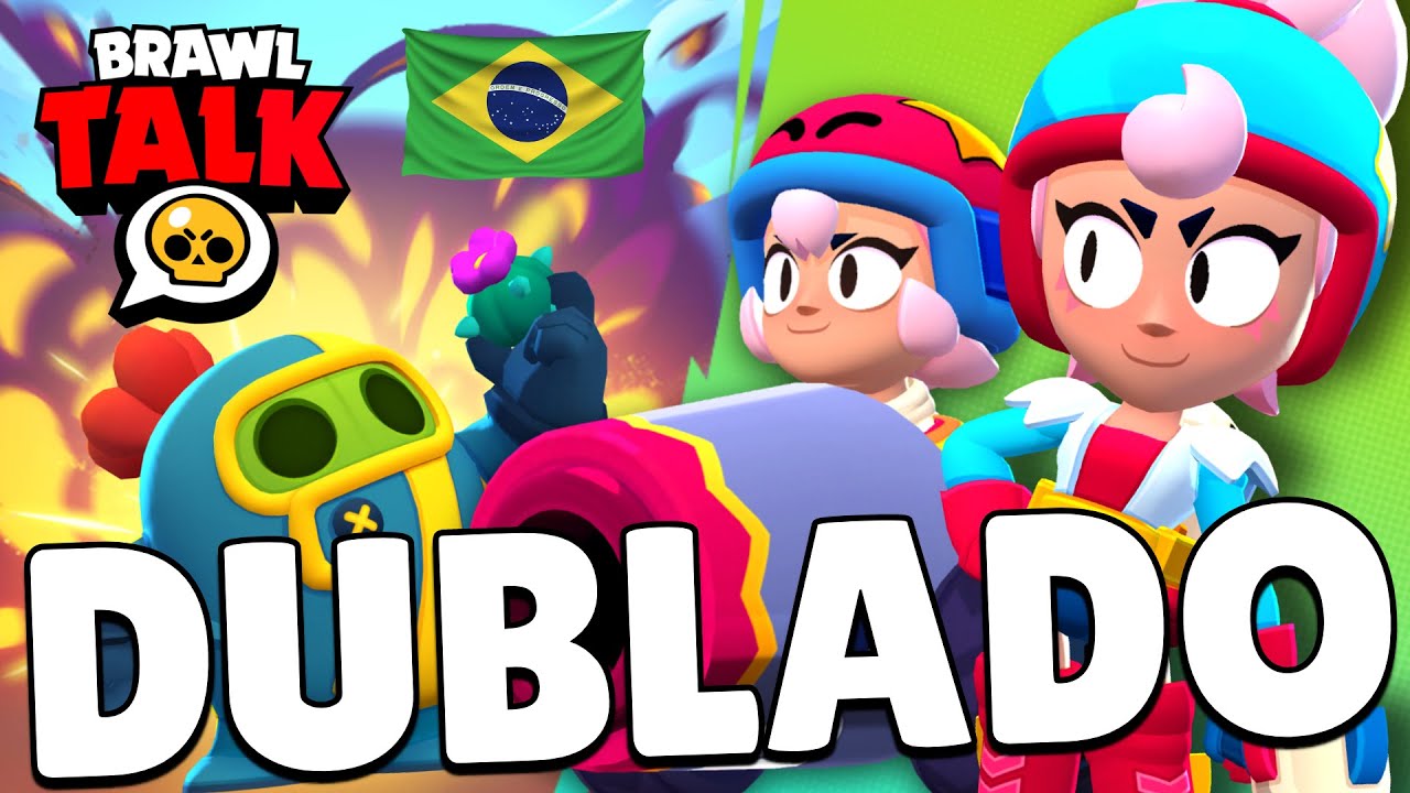 NOVO BRAWL TALK DUBLADO EM PORTUGUÊS - BRASIL!