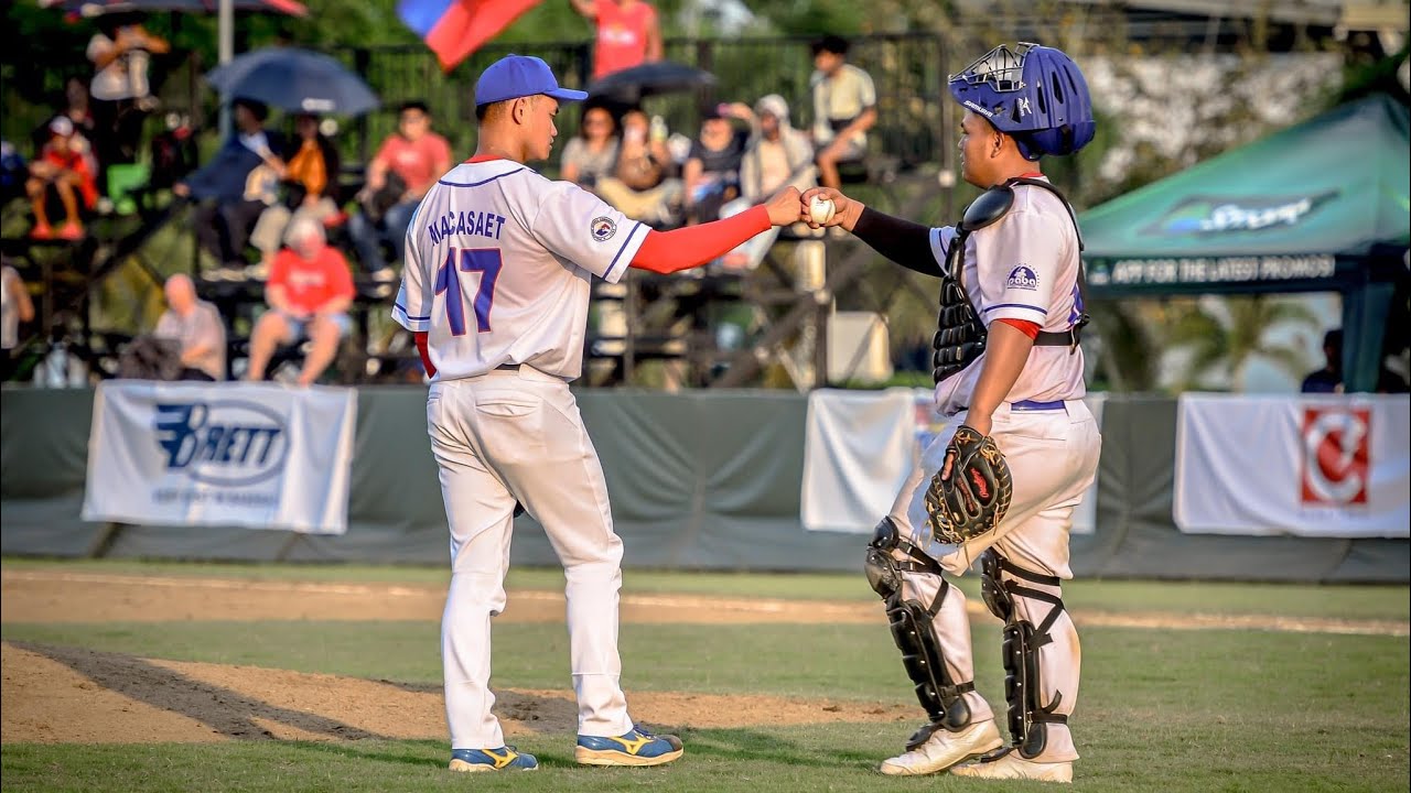 Paulo Macasaet BFA East Asia Cup 2025: 9th inning 3 strikeouts Philippines vs Thailand