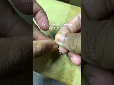 Cara sambung PE yg putus hasilnya mulus #mancing #fypviral #fishing