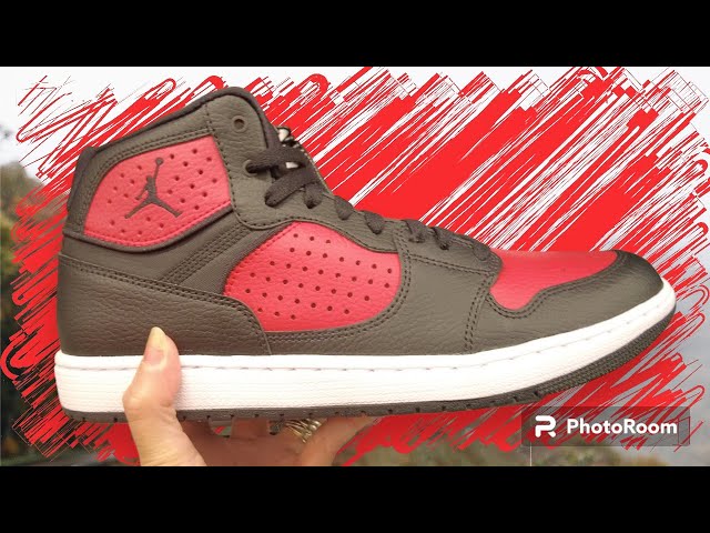 Vídeo relacionado con Nike Jordan Access Zapatillas de Atletismo, Hombre, Multicolor (Black/Gym Red/White 006), 42.5 EU (8 UK)