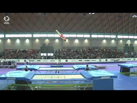 Mario HERREROS (ESP) - 2022 junior European bronze medallist, Trampoline