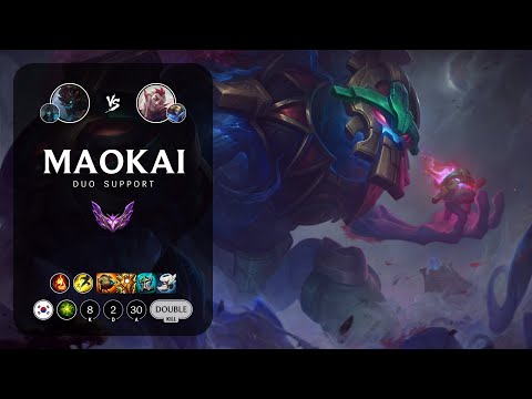Maokai Support vs Rakan - KR Master Patch 14.2