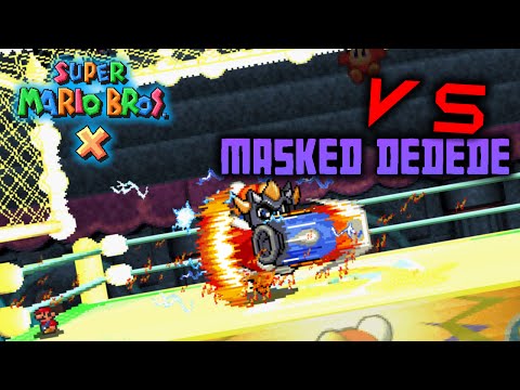 Super Mario Bros. X (SMBX 2.0) BOSS BATTLE - "Mario vs Masked Dedede"