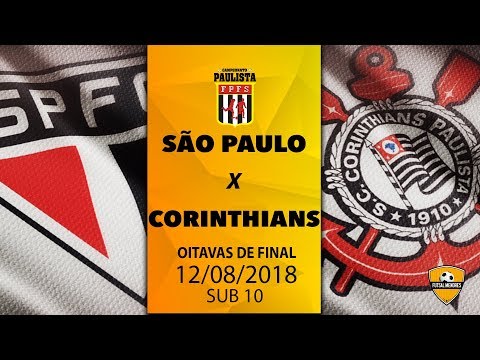 São Paulo 2x2 Corinthians sub 10