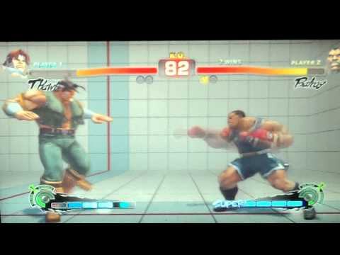 WNF Street Fighter 4 AE Valiant (T.Hawk) vs KENO (Boxer)