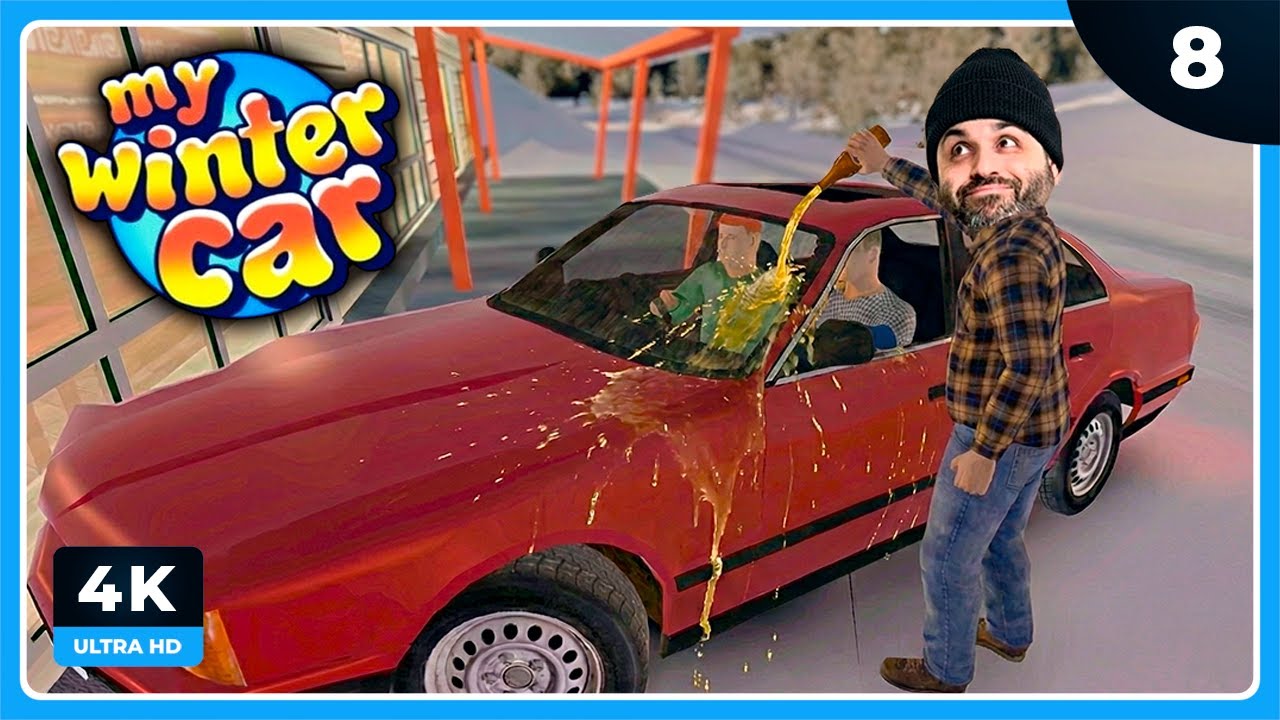 MWC #8 | LOS FLIPADOS DEL PUEBLO | MY WINTER CAR Gameplay Español