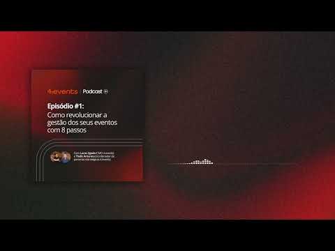 4.events Podcast #1: Como revolucionar a gestão dos seus eventos com 8 passos