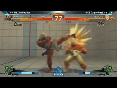 EVO 2012 Top 8: Daigo Umehara (Ryu) vs Infiltration