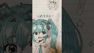 Miku?!?🥬#jelly #midliner #miku #animestyle #vocaloid #doodle