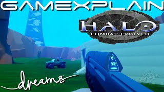 Halo in Dreams! Blood Gulch Recreation with Driveable Warthog (+Bonus Metroid Prime Style Game)