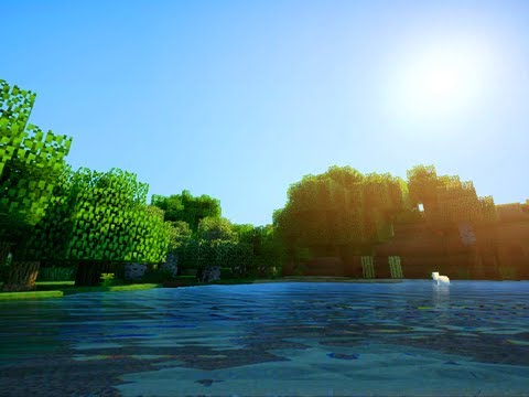 Insane Minecraft Graphics! Sonic Ether's Shaders v10