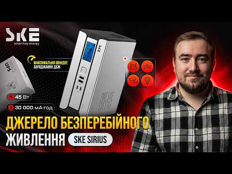 ДЖБ (UPS) для роутера и оптического терминала 30000 mAh 45W Mini UPS SKE SIRIUS 5V/9V/12V/24V/PoE, LiFePO4 2*15Ah 42-00250 - фото 1 - id-p2953041300