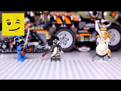 Lego Ninjago Minifigure Animation from set 70654 Dieselnaut