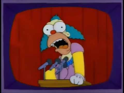 The Simpsons - Krusty Eats A Krusty O