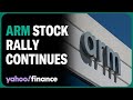 Arm stock up 26% extending gains following earnings
