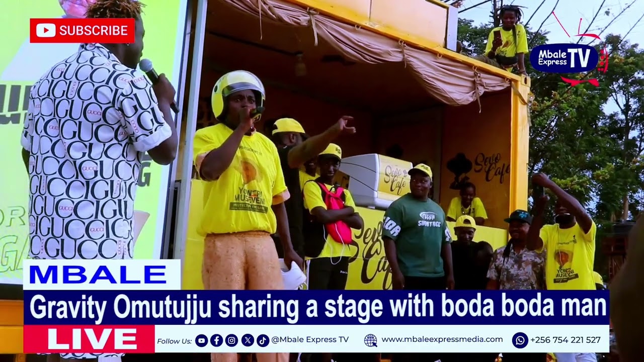 gravity Omutujju and Boda Boda in rap challenge 