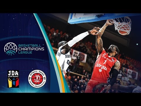 JDA Dijon v Hapoel Bank Yahav Jerusalem - Full Game - Basketball Champions League 2018-19