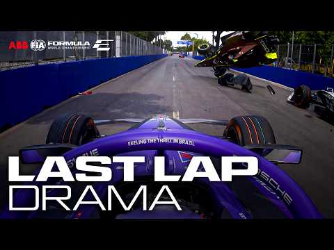 The Wildest Last Lap DRAMA From 2025/26 Season | Formula E