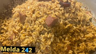 How To Make Pigeon Peas & Rice With Ham