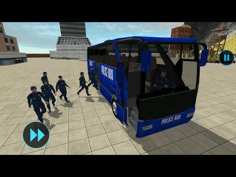 US Police Bus Mountain Driving Simulator - Android Gameplay - police bus games
