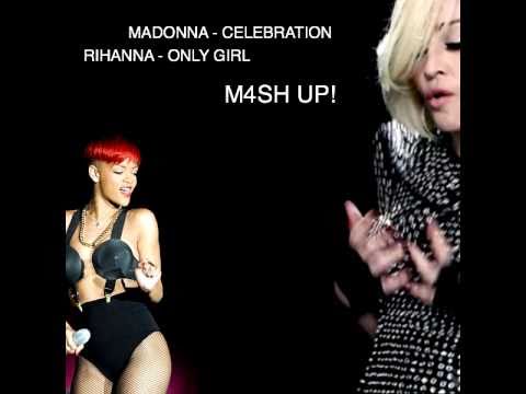 Rihanna VS. Madonna - Only Girl Celebration M4SH UP! HD