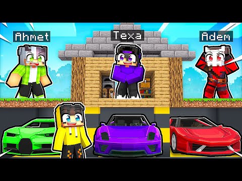WHY I Build a Secret Car Park and Troll My Friends? 🚗 | Minecraft