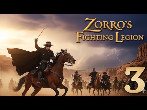 Zorros Fighting Legion | 3 | Descending Doom | 1939 | Action | Western | Adventure | Serial