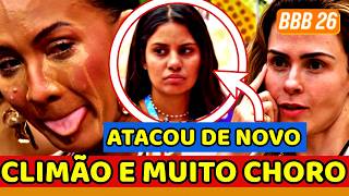 🔥BBB26 HUGE MOMENT! Ana Paula CAUSES A SCARY STIR; Max CRIES after a FIGHT with Jonas; PANQUEQUIN...