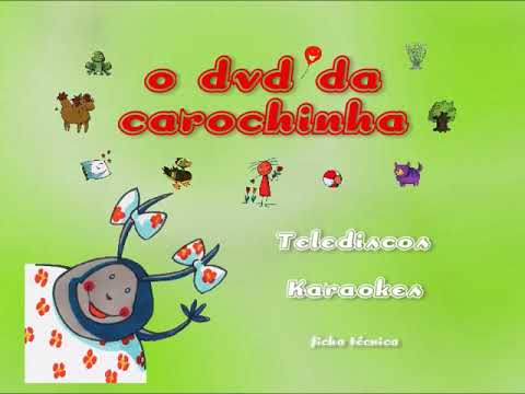LOST MÍDIA ENCONTRADA! Menu DVD Original - As Músicas da Carochinha, Vol. 1 (Vidisco)