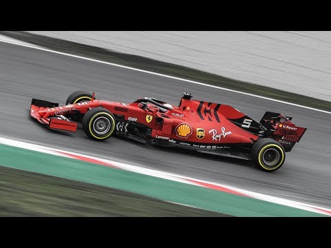 F1 2019 - Ferrari SF90 sound and on-track action