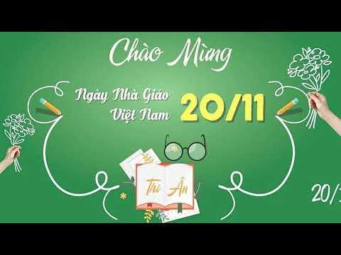 Chào mừng ngày nhà giáo Việt Nam 20/11/2022